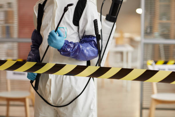 Professional Unattended Death Cleanup technician working in Oakville, WA